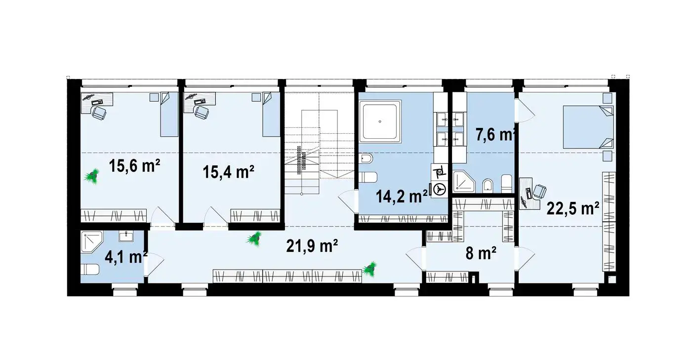 Горище 109,3 / 109,3 m²