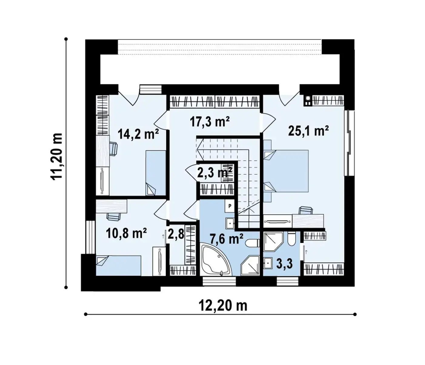 Горище 83,4 / 83,4 m²